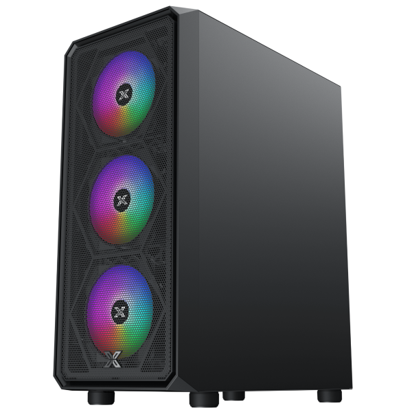 Alternative view of CASE XIGMATEK DUO X 3F (E-ATX,MID TOWER,SẴN 3 FAN) NEW