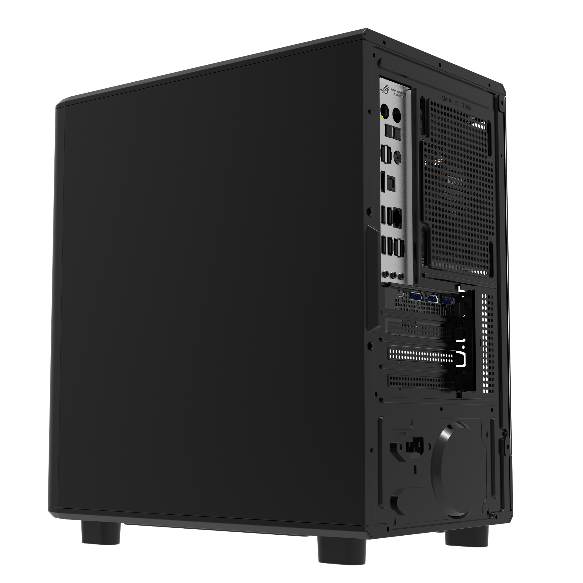 Alternative view of CASE DARKFLASH DB330M M-ATX (BỂ CÁ) NEW