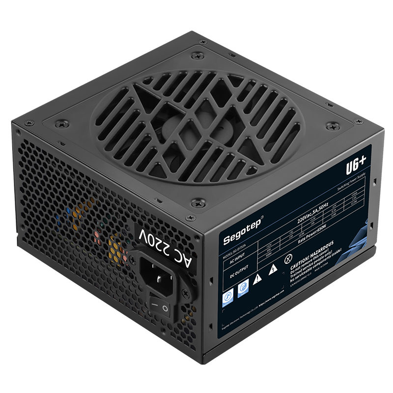 Alternative view of PSU NGUỒN SEGOTEP 650W U6+ NEW BH 36TH